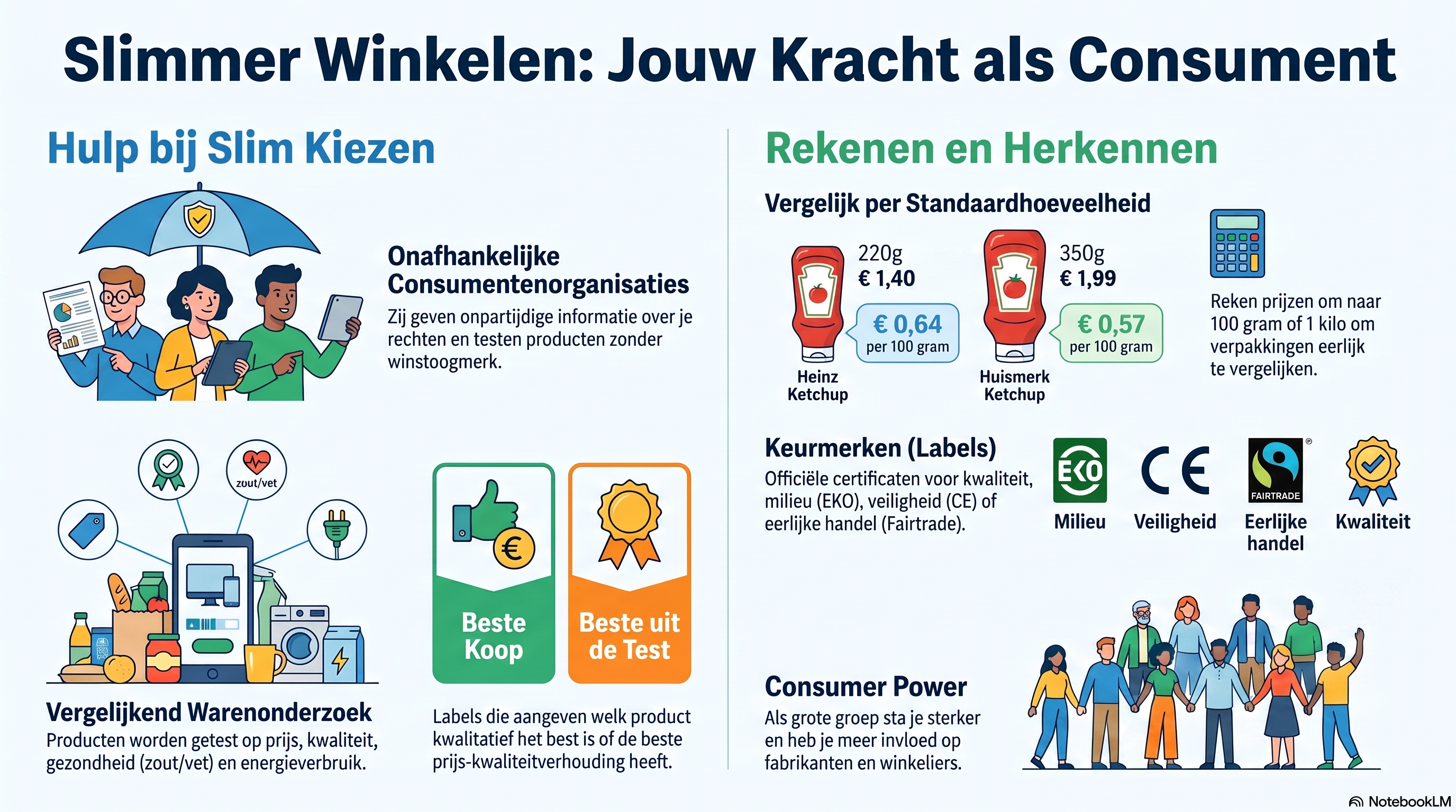 Infographic: Slimmer winkelen, jouw kracht als consument